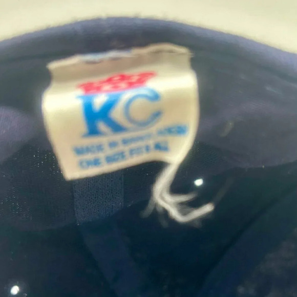 Vintage Y2K Boy Scout Rally‎ Hat Robert E Lee Council Adjustable USA Navy Blue - Picture 7 of 7